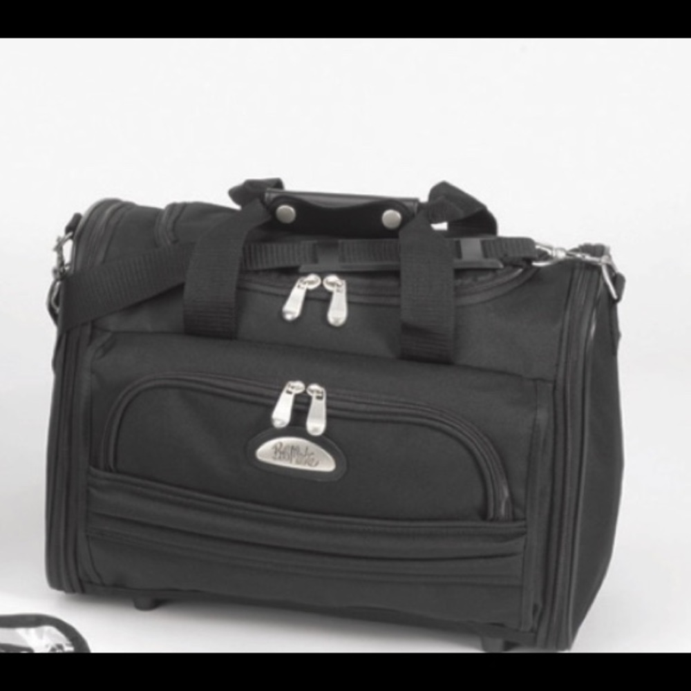 Bob Mackie Expandable Travel tote bag-NEW